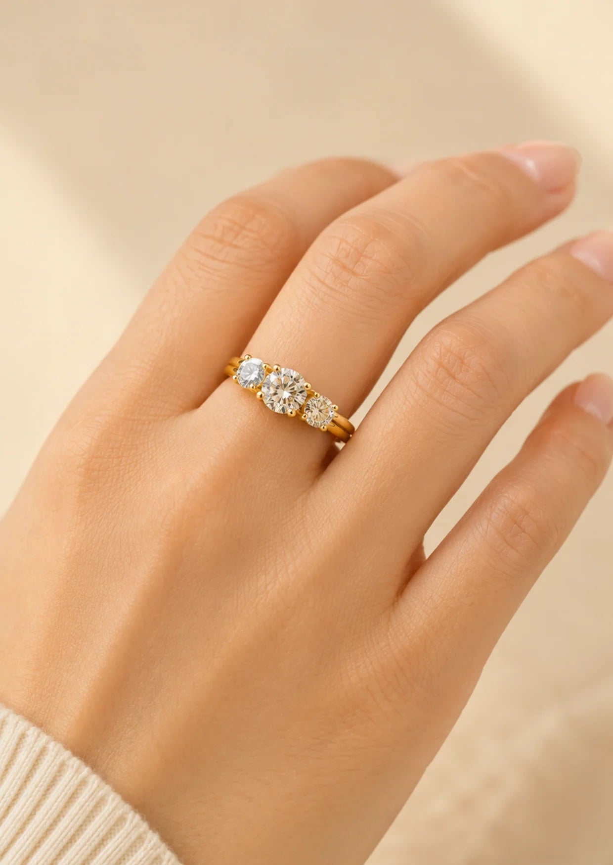 Engraved Classic Promise Ring
