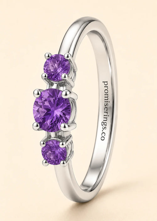 Engraved Classic Promise Ring