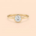 Minimalist Round Promise Ring