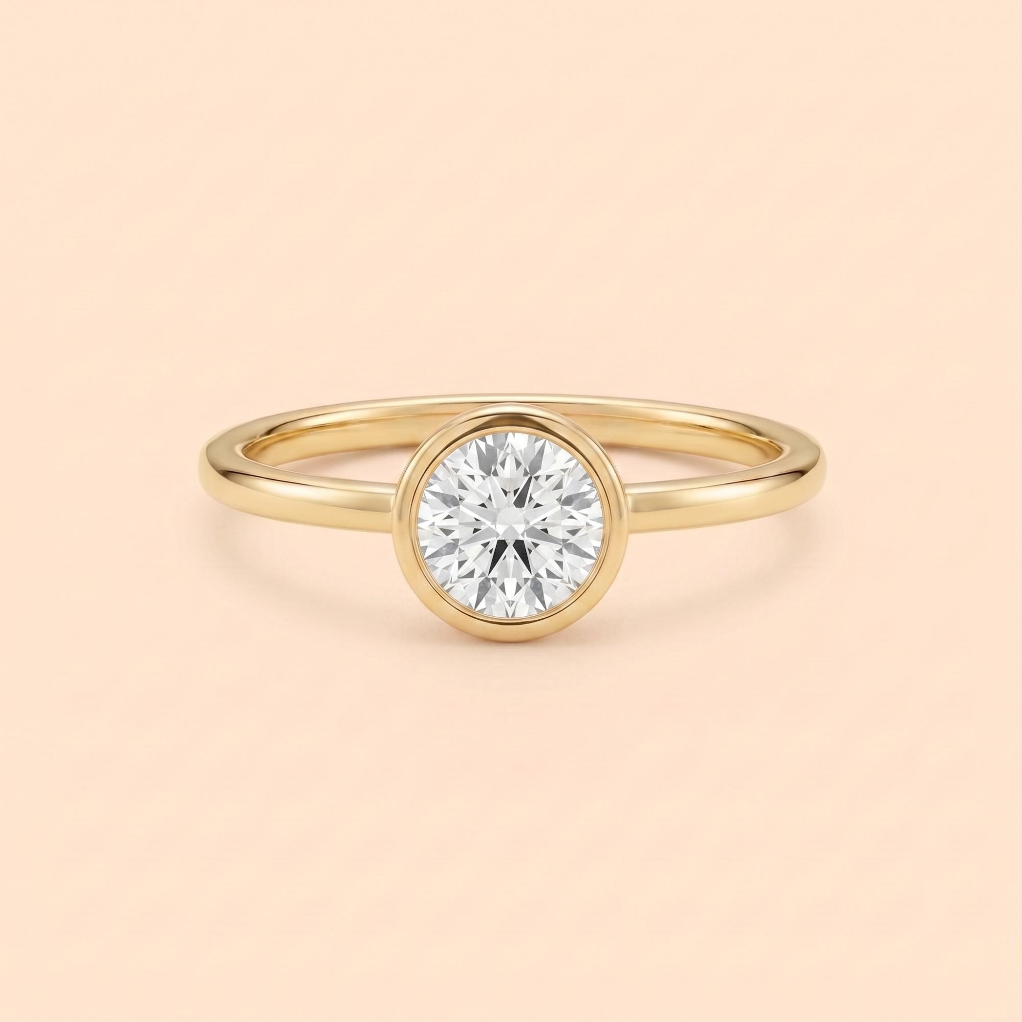 Minimalist Round Promise Ring