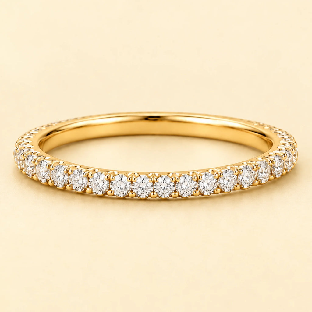 Pavé Eternity Promise Ring