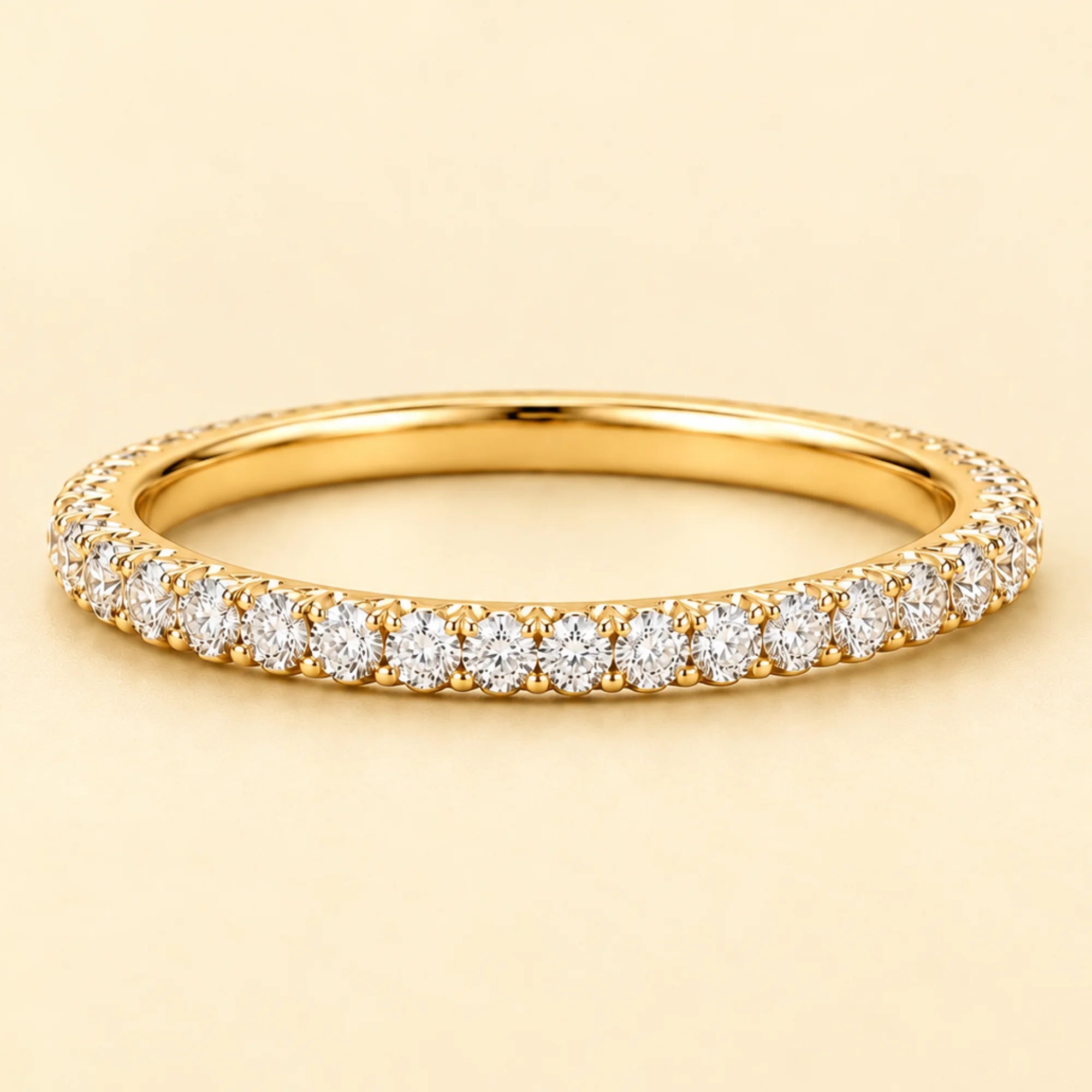 Pavé Eternity Promise Ring